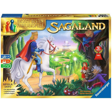 Ravensburger Sagaland Fairy Tale Memory Board Game for Families