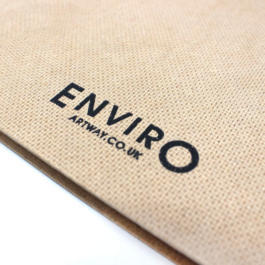 Artway Enviro Spiral Black Paper Sketch Book - A3 Portrait - 270gsm Recycled Black Card with Hardboard Covers - 100% Recycled