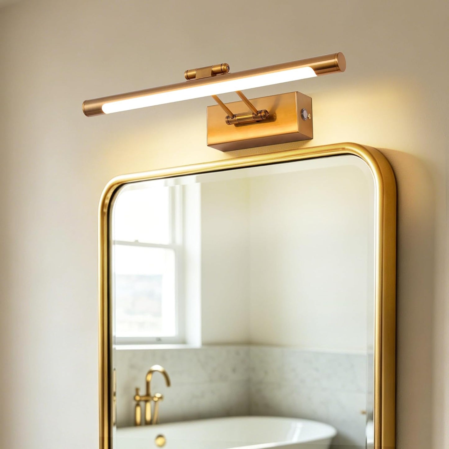 TYhogar WT-101A-BS-DM 8W LED Bathroom Mirror Wall Light 3000K