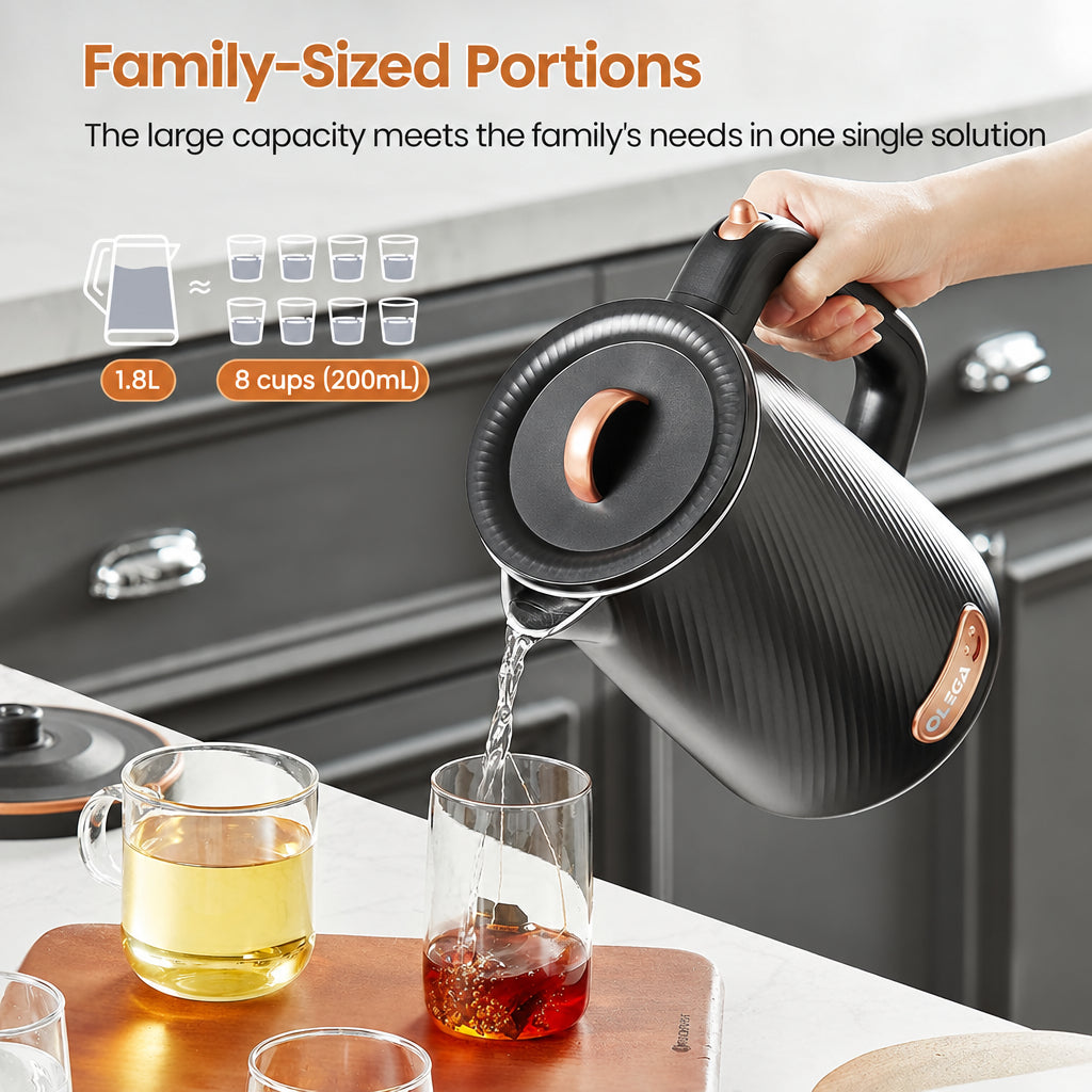 OLEGA Electric Water Kettle 1.8L 1800W
