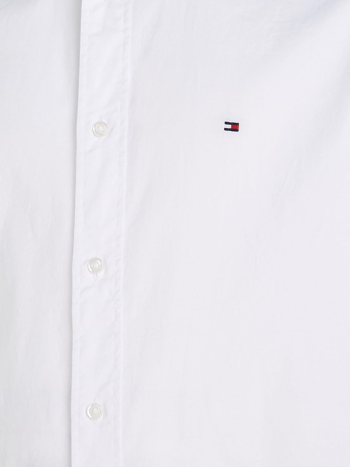 Tommy Hilfiger Core Flex Men's Long Sleeve Shirt – Modern Fit Premium Comfort
