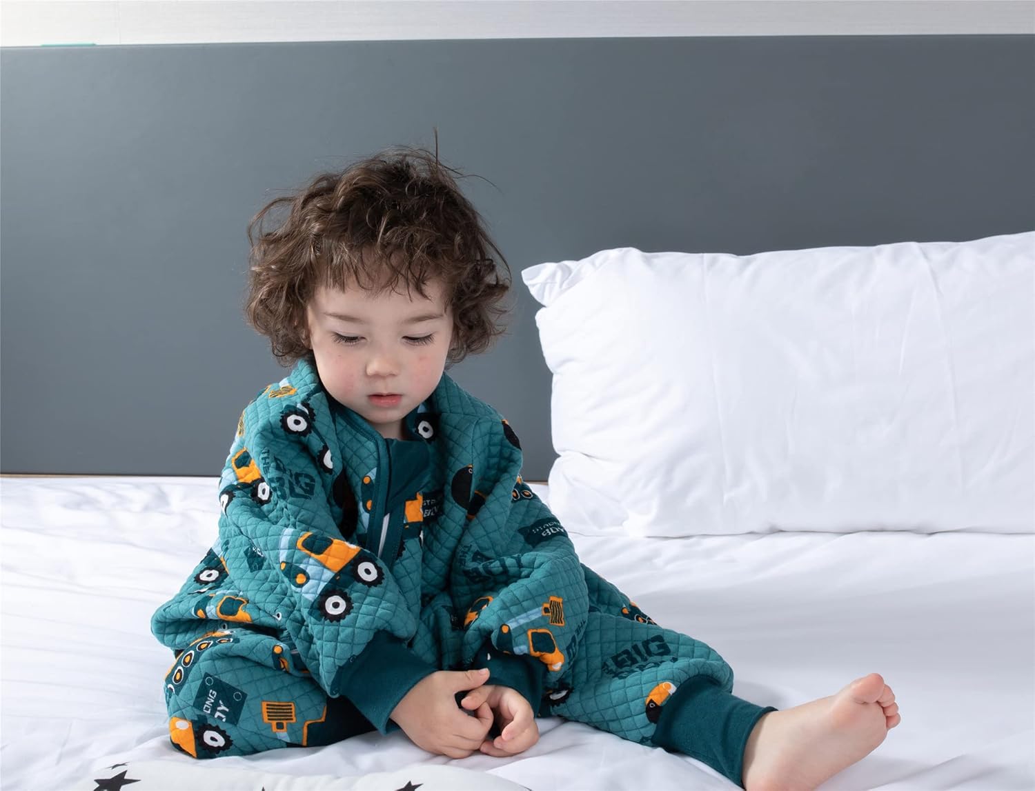 Chilsuessy All-Season Baby Sleep Sack with Feet 1.5 Tog