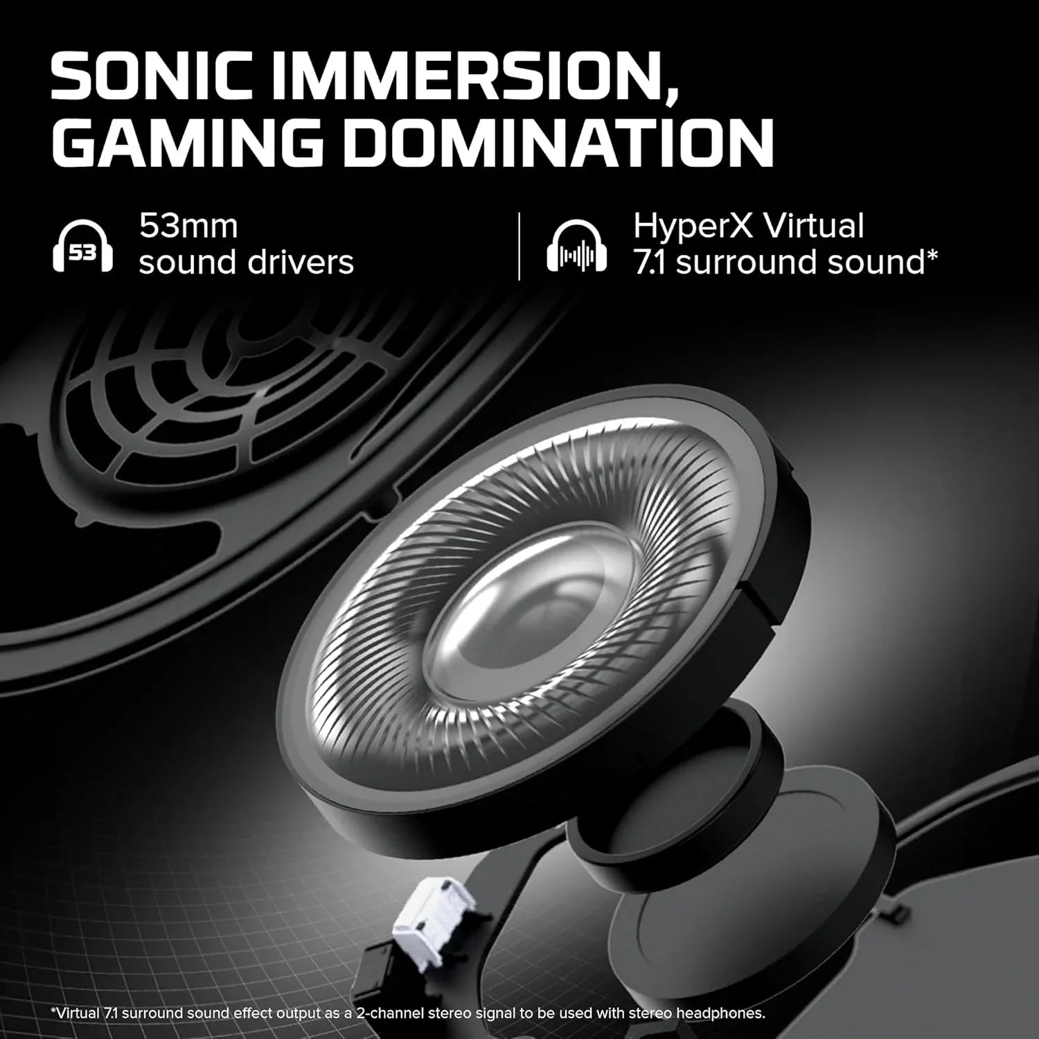 HyperX Cloud II Gaming Headset – 7.1 Surround Sound Red - Gomix Brands Outlet