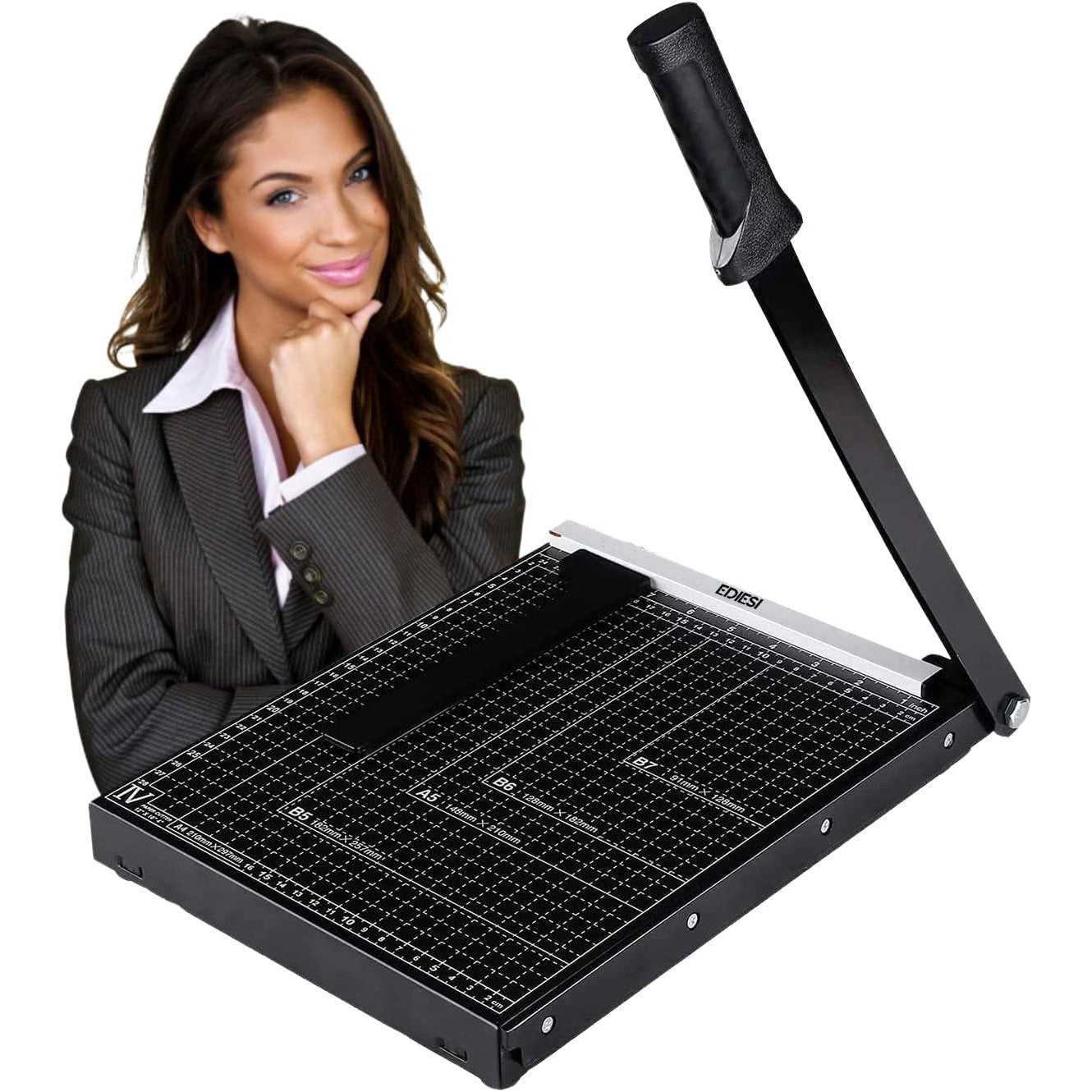 Ediesi Precise Manual Paper Cutter Guillotine for A4