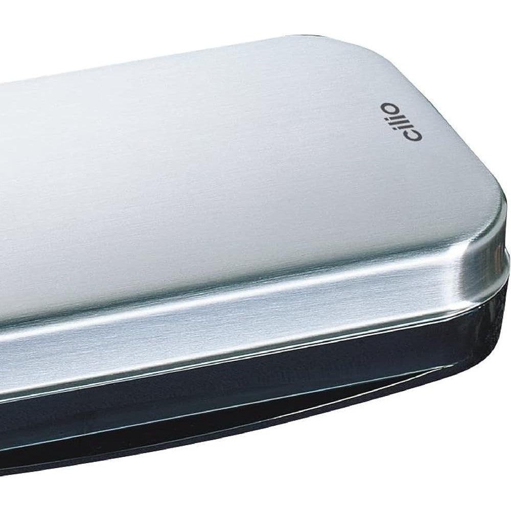 Cilio 18/10 Stainless Steel Table Crumb Remover, Manual Sweeper for Dining