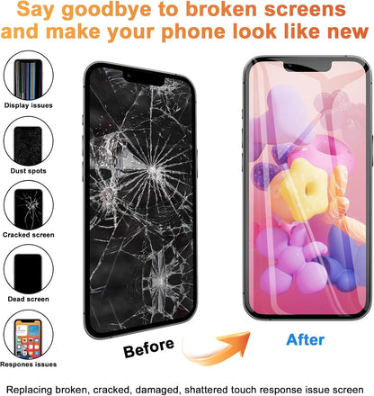 EFAITHFIX OLED Screen Replacement for iPhone 14 Plus