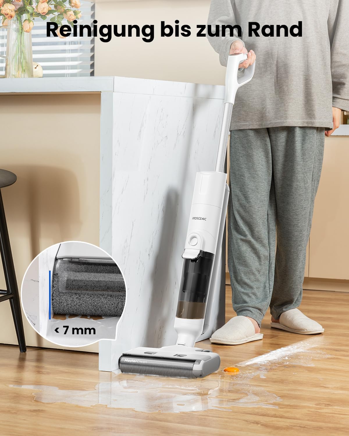 Proscenic F10 Pro Wet Dry Vacuum Cleaner White