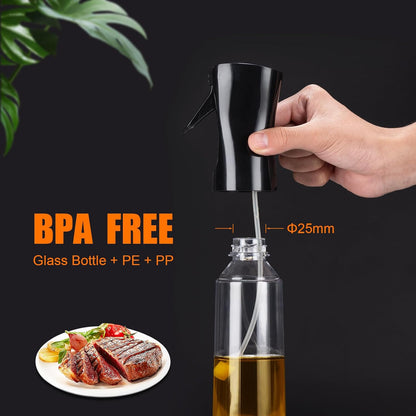 GRIFEMA 300ml Oil Sprayer Bottle for Cooking, BBQ, and Salads