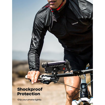 Lamicall Universal Bike & Motorcycle Phone Holder for 4.7‑6.8" Smartphones