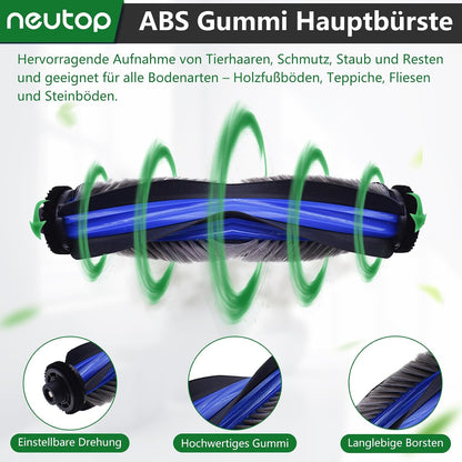 neutop Vacuum Cleaner Accessories for ECOVACS Deebot T30C 18 Pcs