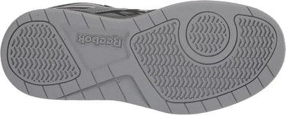 Reebok Boys BB4500 Court Sneaker Pure Grey Kids Athletic Shoe