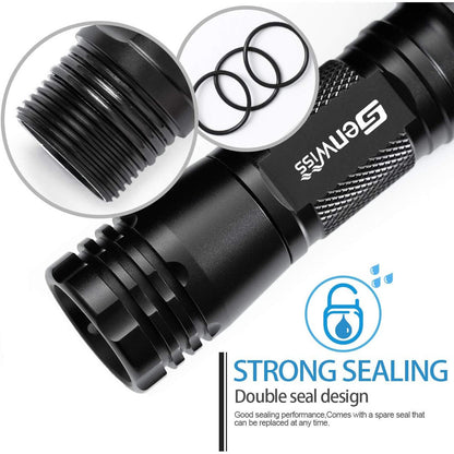 1000 Lumen Super Bright XPL-LED Dive Torch Waterproof 80M