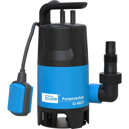 Guede GS4002P Submersible Dirty Water Pump – 400W, 7500 L/h, 5 m Lift, Adjustable Float Switch