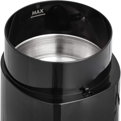 Amazon Basics Electric Coffee Bean Grinder 30 g Capacity Black CG9403-B