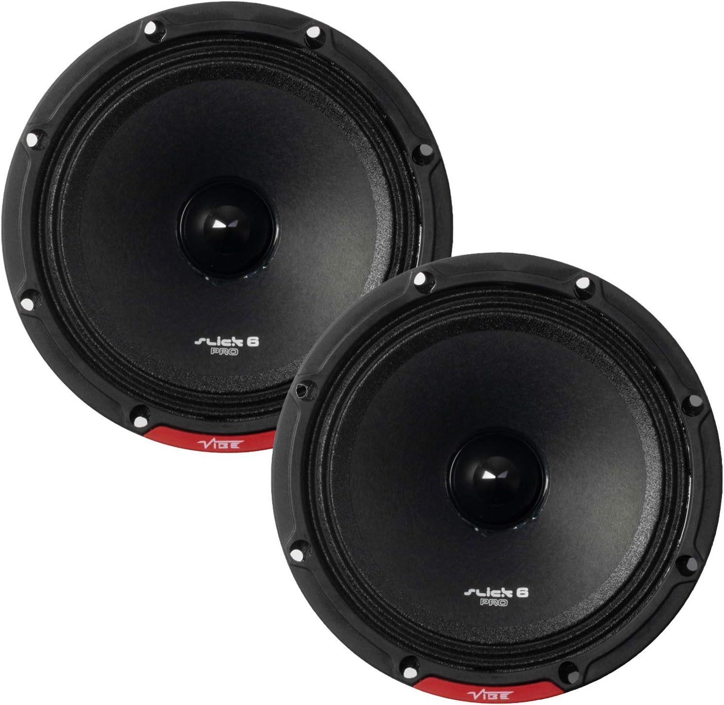 VIBE SLICK Pro Audio 6.5" Midrange Car Speaker Pair