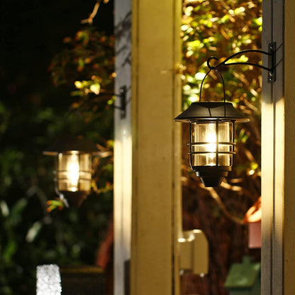 GGEROU Waterproof Solar Wall Lanterns – 2 Pack Mount Kit