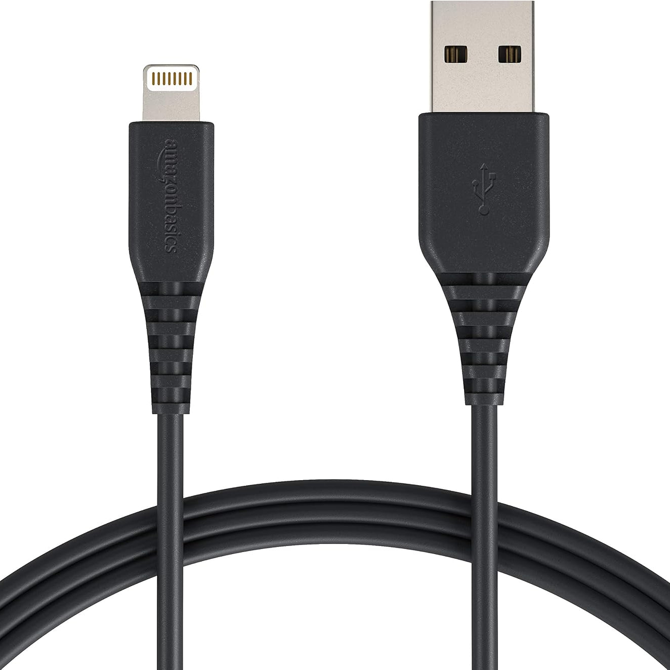 Amazon Basics Lightning to USB Cable 6ft Black