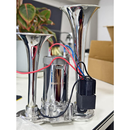 600DB Super Loud Dual Electric Train Horn for Trucks