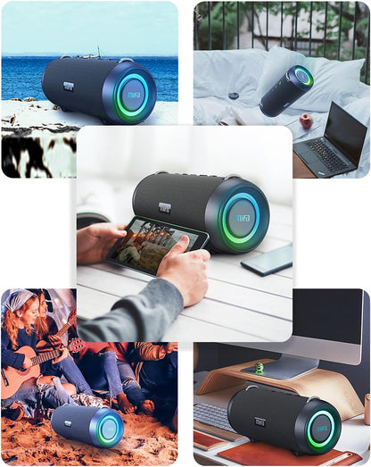 MIFA A90 60W Waterproof Bluetooth Speaker with LED Lights