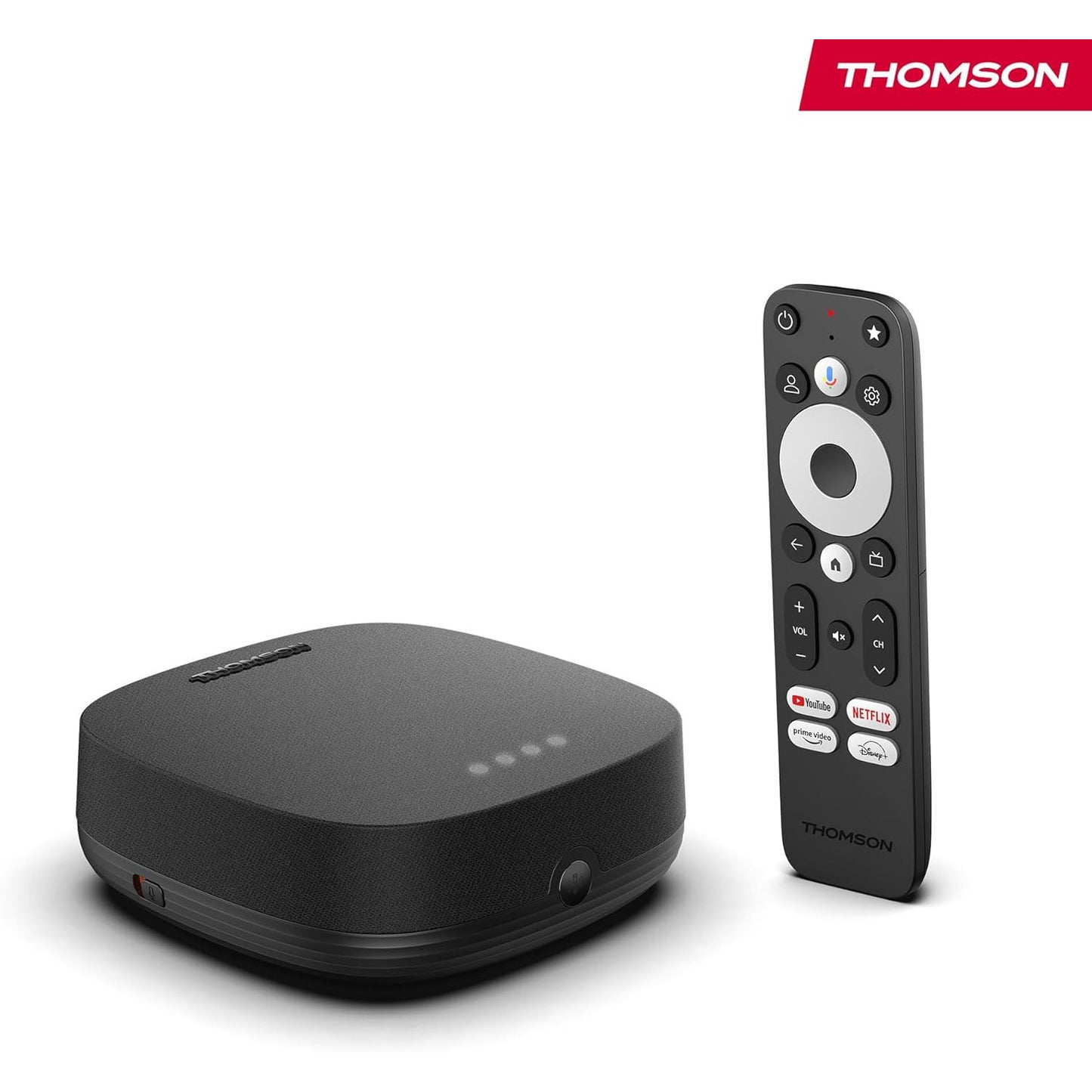 Thomson Streaming Box Plus 270: 4K UHD Android TV with Google Cast, Wi-Fi