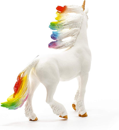 Schleich 70523 Rainbow Unicorn Stallion Animal Figure