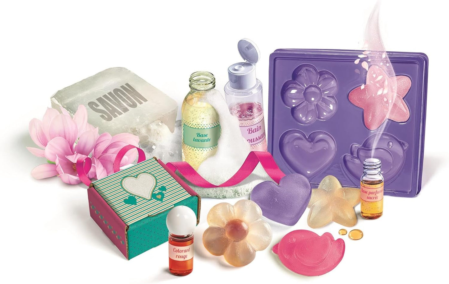 Clementoni Science & Play: Mon Laboratoire des Soaps – Colourful Scented Soap Kit for Kids