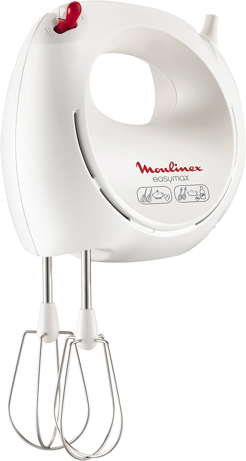 Moulinex Easy Max 5-Speed Hand Mixer with Stainless Whisk