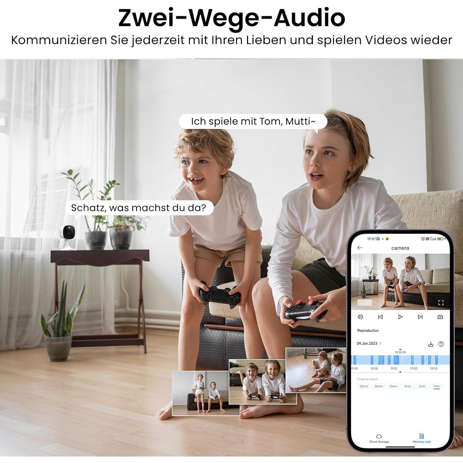 AOQEE 2K Outdoor/Indoor Security Camera