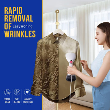 Rolipo Portable Garment Steamer with 400ml Water Tank, 2000W Power