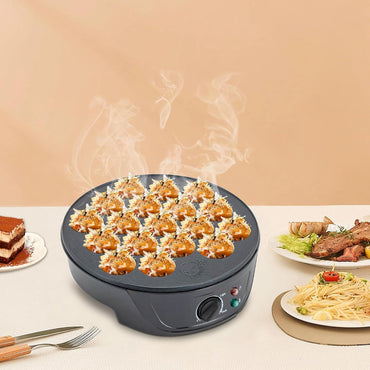 Takoyaki Maker 750W 18‑Hole Electric Cooking Pan – Quick, Precise, Fun