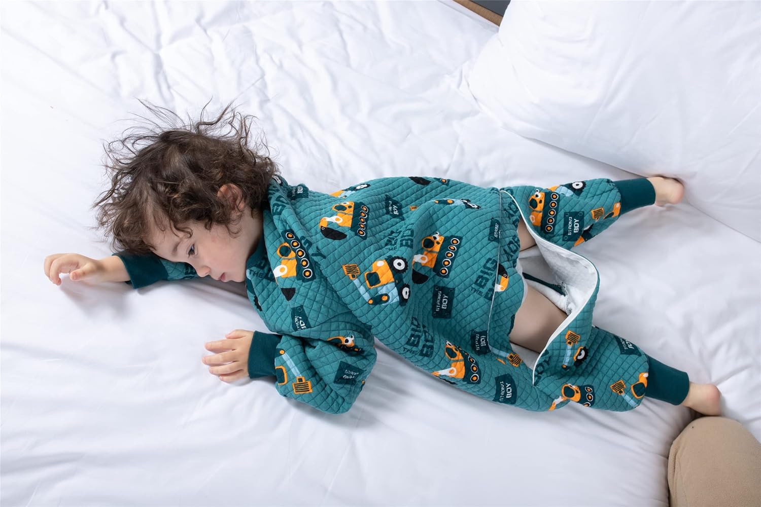 Chilsuessy All-Season Baby Sleep Sack with Feet 1.5 Tog