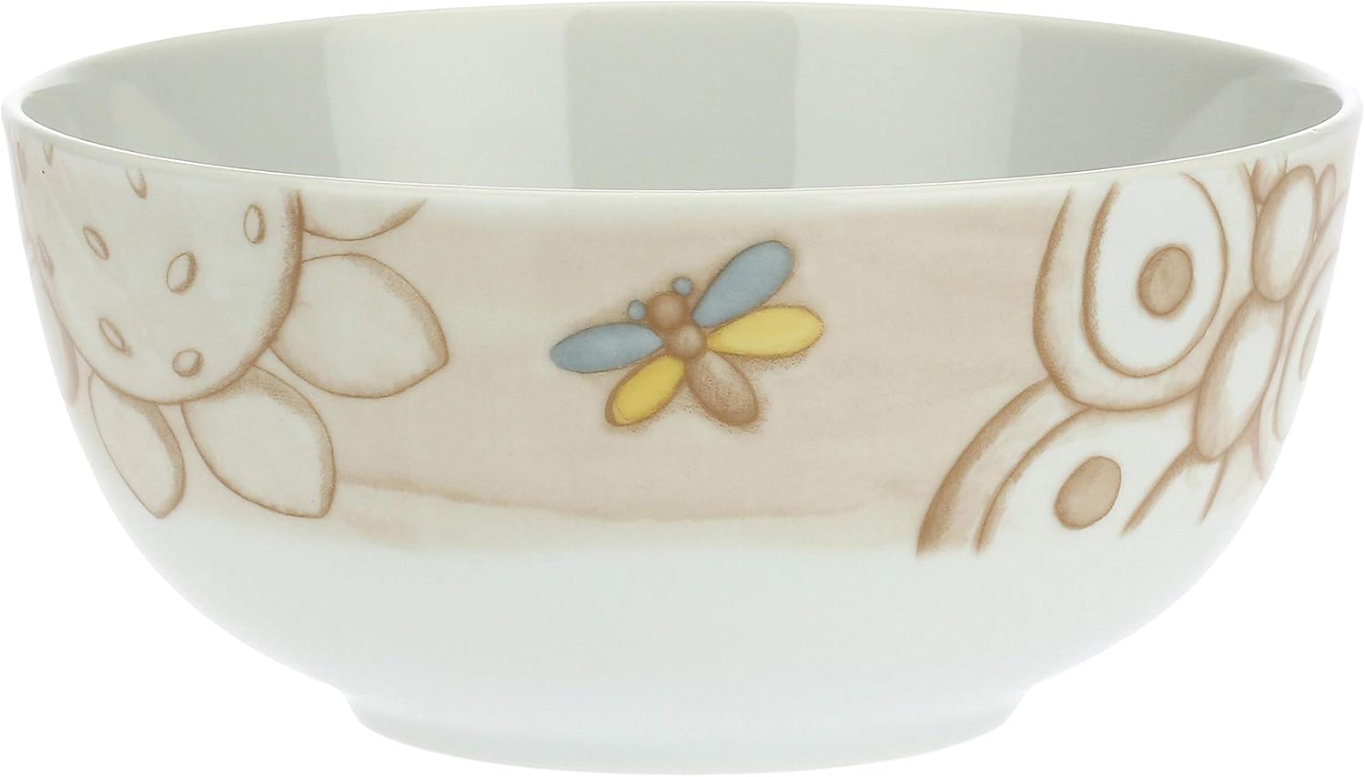 THUN Large Porcelain Elegance Bowl Classic White Tableware