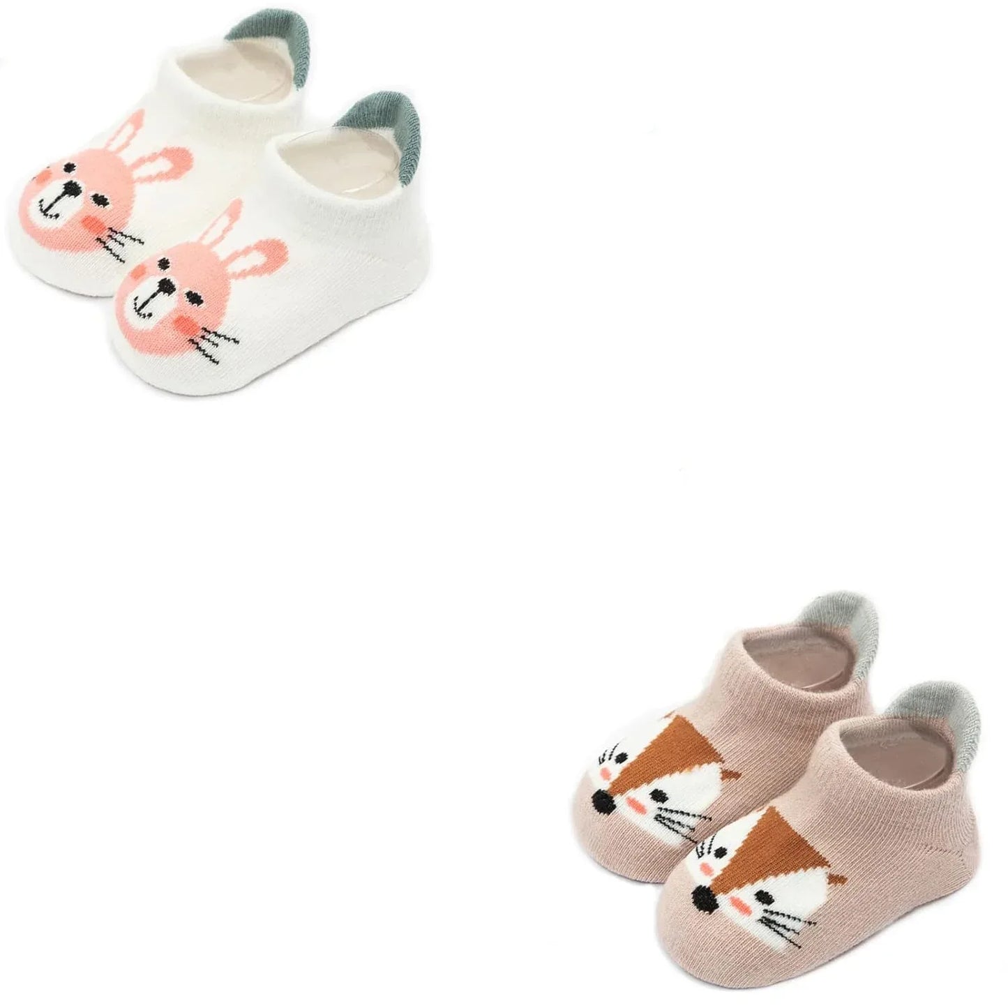 Exegawe Cartoon Non‑Slip Baby Socks - Gomix Brands Outlet