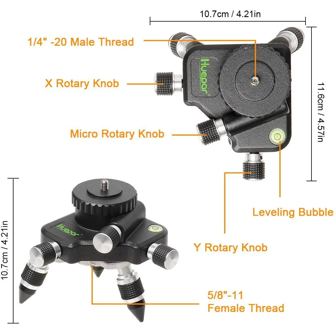 Huepar AT2 Laser Level Bracket with 360° Rotating Base - Gomix Brands Outlet
