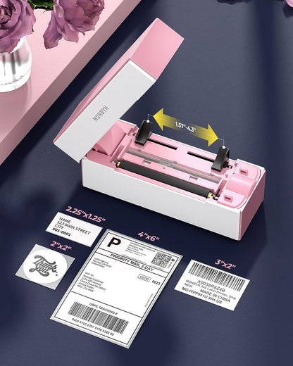 MUNBYN Bluetooth Wireless Thermal Label Printer 129B