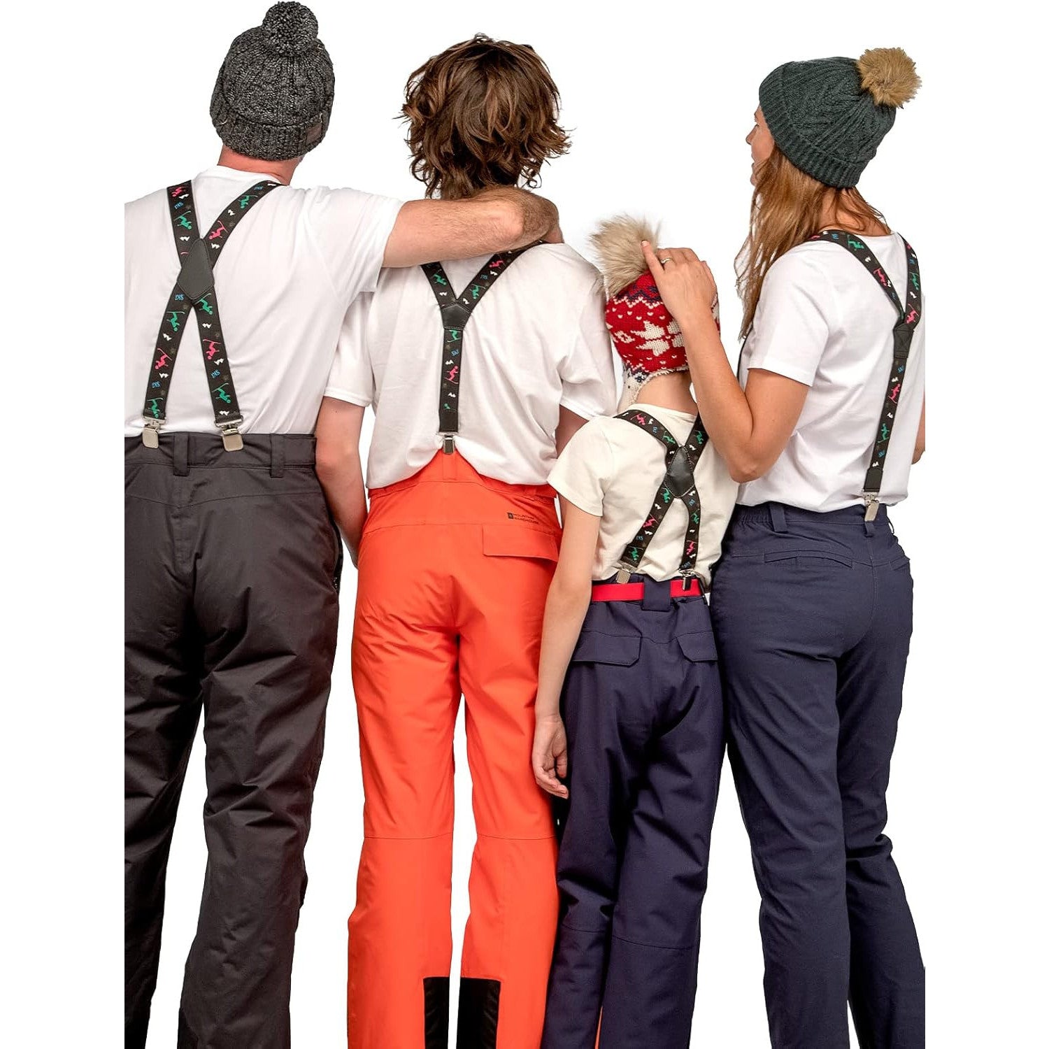 Olata X- and Y Adjustable Ski Bib Overalls 2.5 cm/3 cm/4 cm