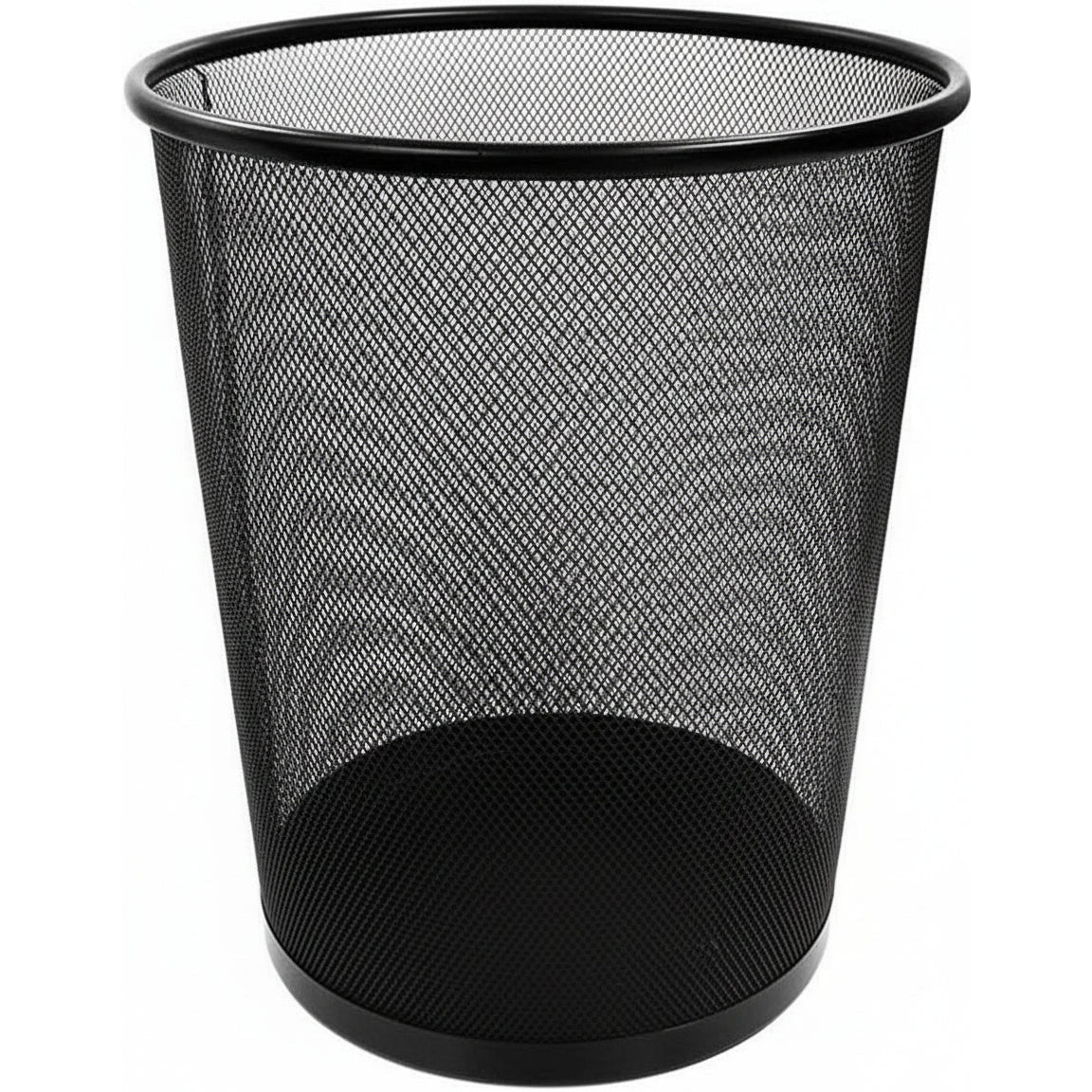 Maxi 12L Black Mesh Waste Bin for Office Kitchen Bathroom