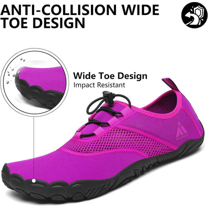 Mishansha Quick-Dry Water Barefoot Swim Shoes for Men and Women