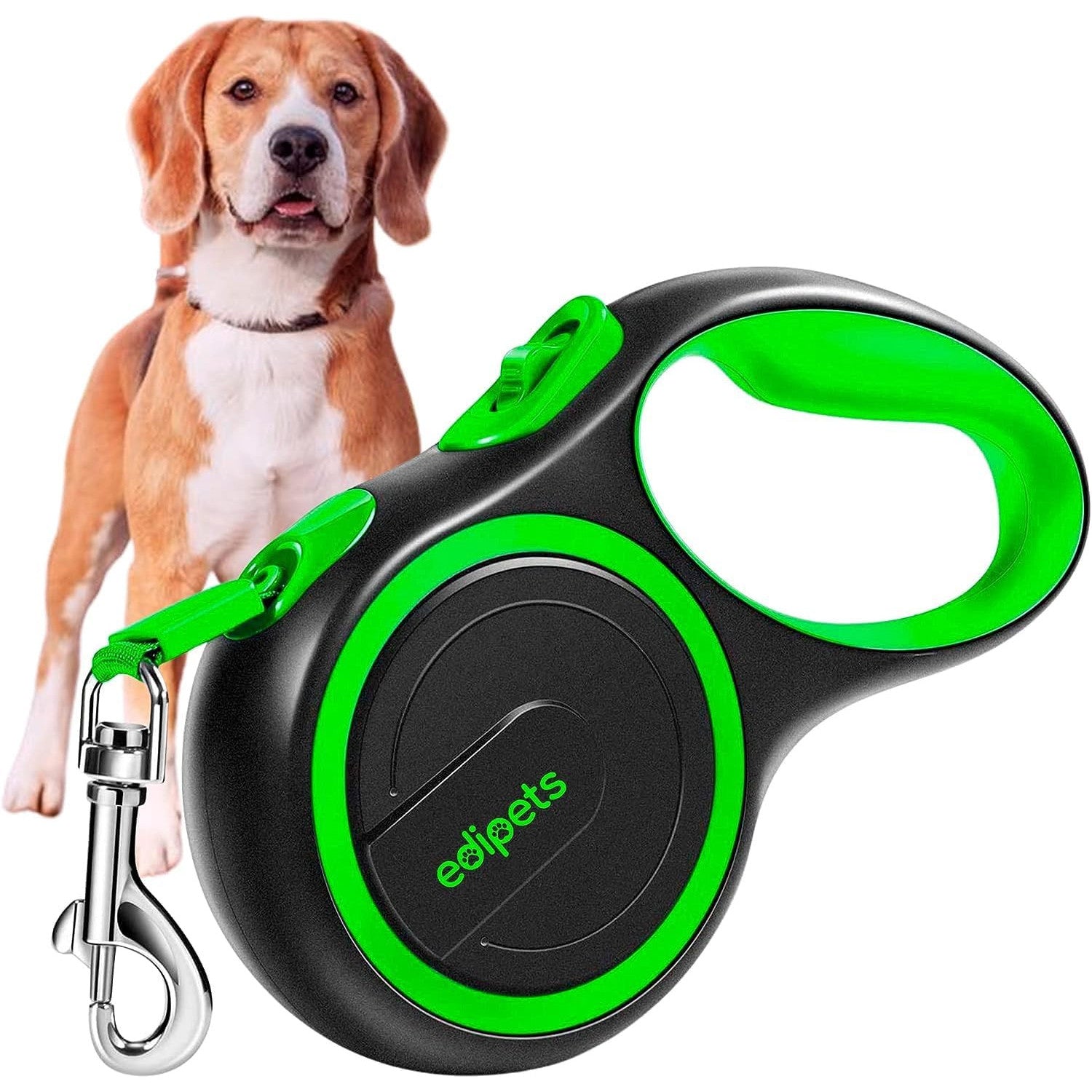 Edipets Retractable Dog Lead with Flexible Band for Walks