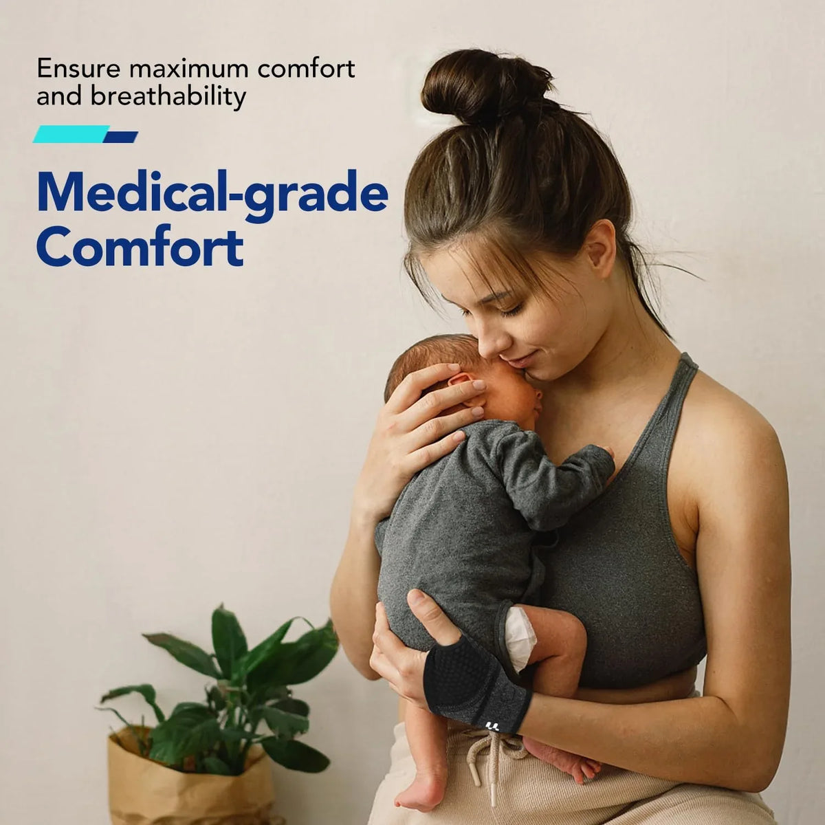 Premium Wrist Brace Pair: Soft Thumb Opening for Carpal Tunnel & Sprains - Gomix Brands Outlet
