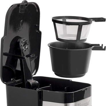 Bestron Portable Coffee Maker with Insulated 420ml Thermal Mug