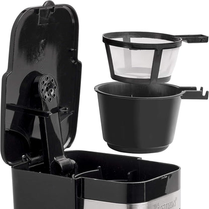 Bestron Portable Coffee Maker with Insulated 420ml Thermal Mug