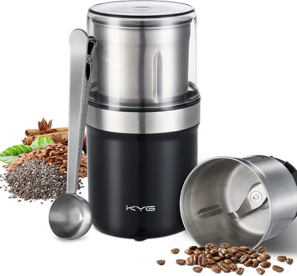 KYG M200B Electric Coffee Grinder 300W