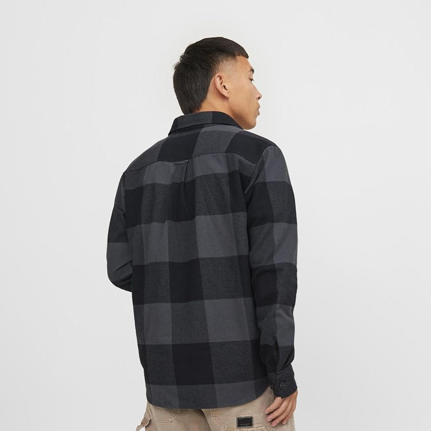 JACK & JONES Men's Comfort Fit Overshirt – Classic Cotton Long‑Sleeve Shirt