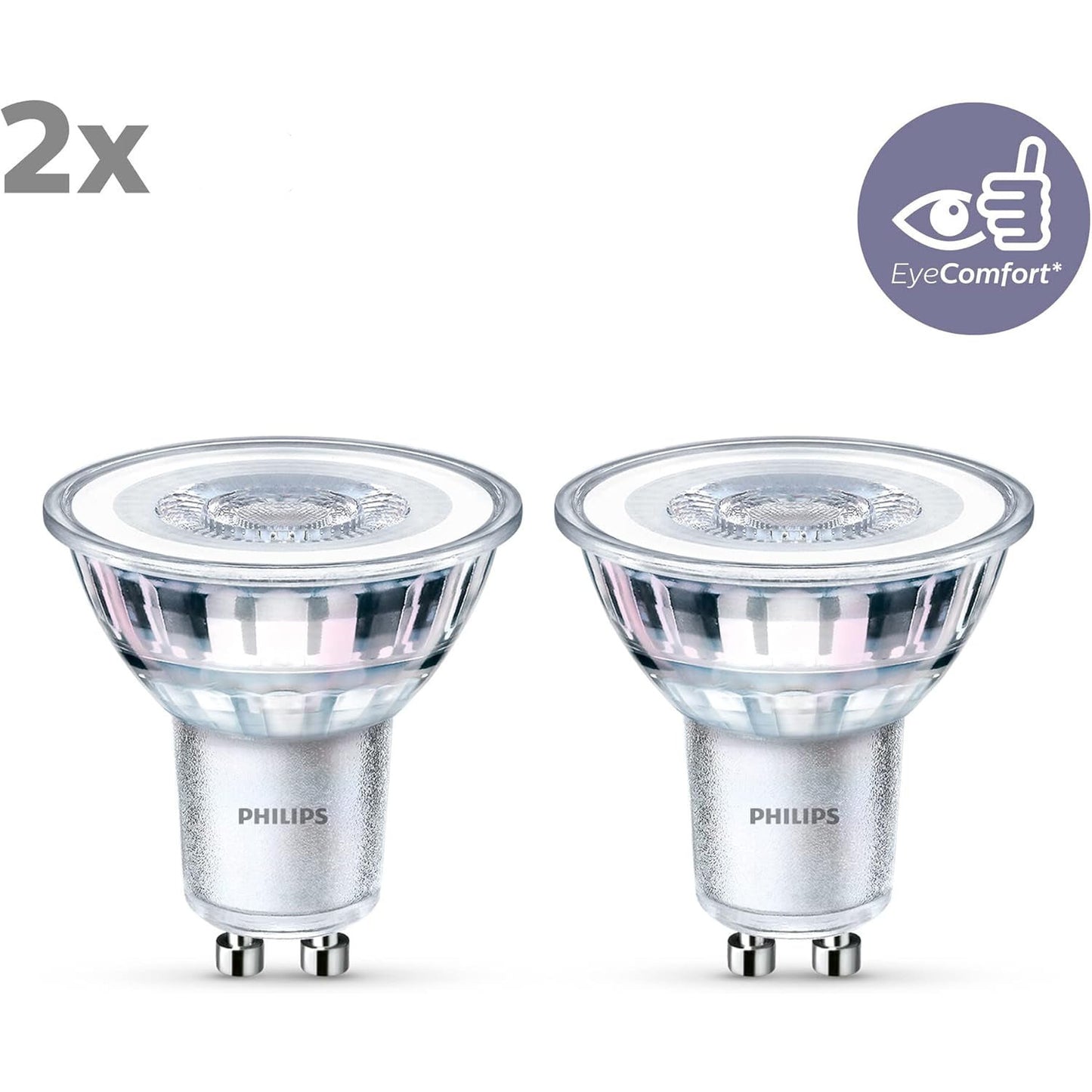 Philips LED Classic GU10 Spot 4.6W Cool White 50W