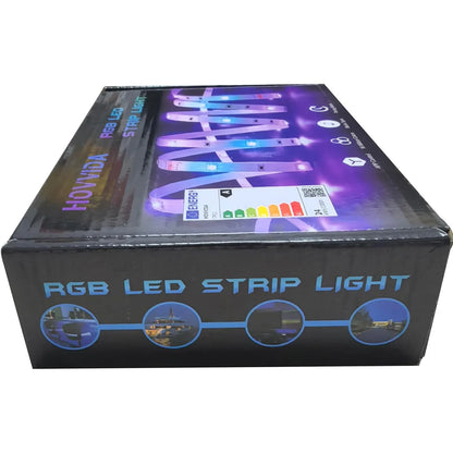 HOVVIDA 5m RGB LED Strip with App, Remote, Music Sync - Gomix Brands Outlet
