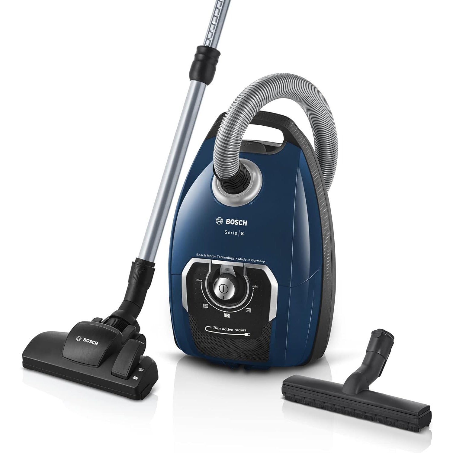 Bosch Serie 8 High-Performance Bagged Vacuum Cleaner for Ultimate Home Clean