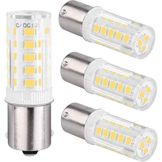 HRYSPN 4-Pack 1156 BA15S LED Bulb 12V-24V Daylight White - Gomix Brands Outlet