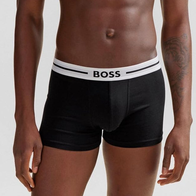 Boss Men's Bold Design 3‑Piece Boxer Briefs