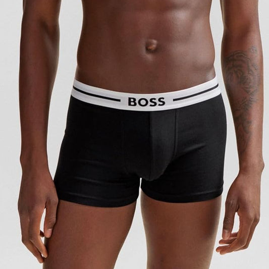 Boss Men's Bold Design 3‑Piece Boxer Briefs